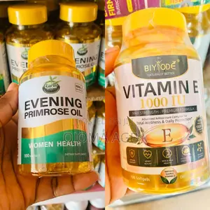 Vitamin E and Evening Primrose Strictly Wholesale (MOQ 20)