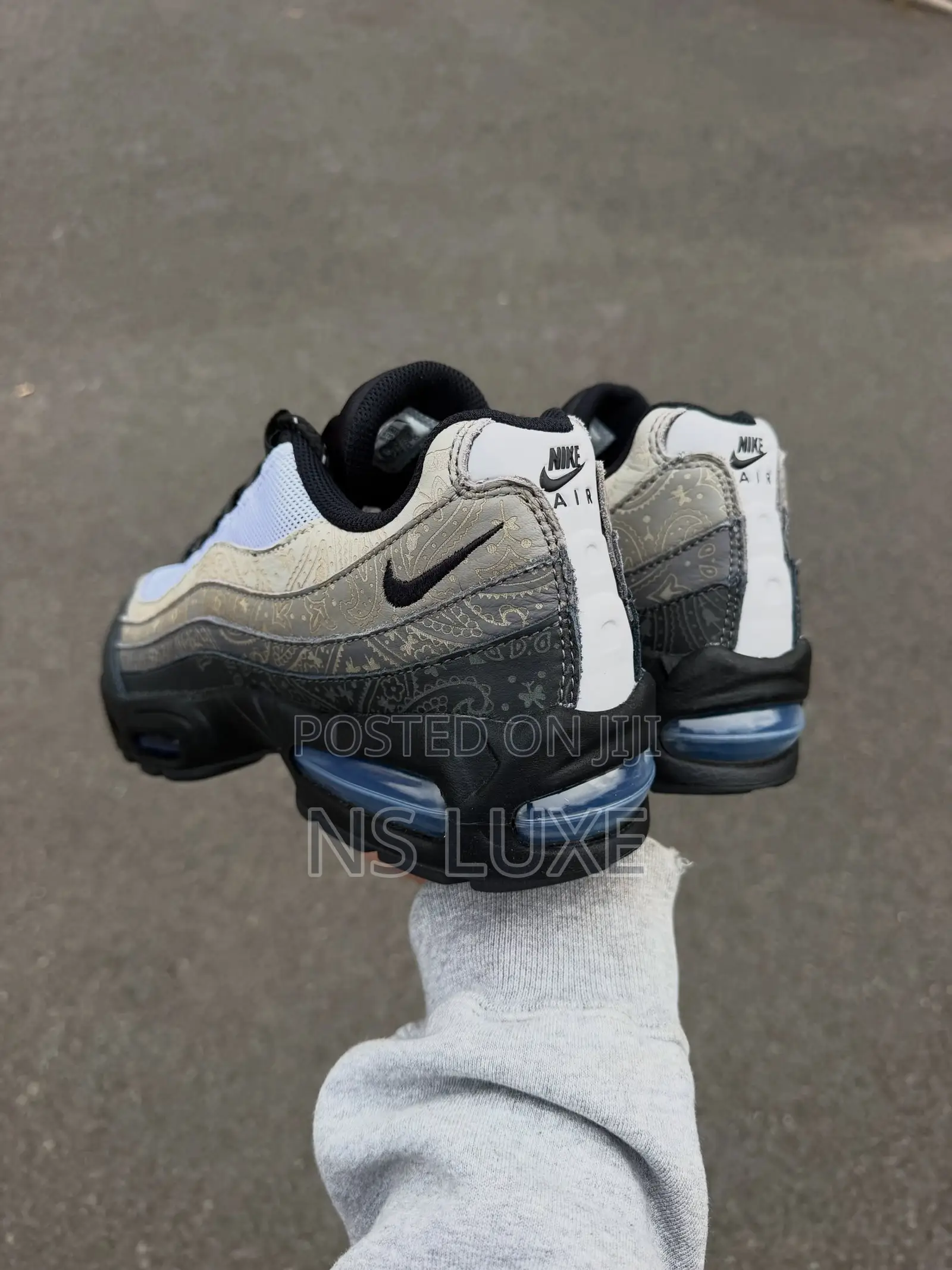 *Nike Airmax 95 “Big Bubble So Laser Paisley “