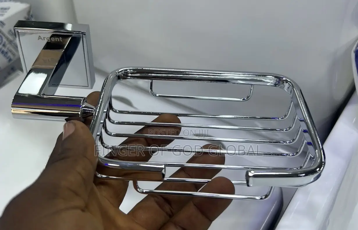 Stainless Steel Wall-Mounted Soap Dish Holder