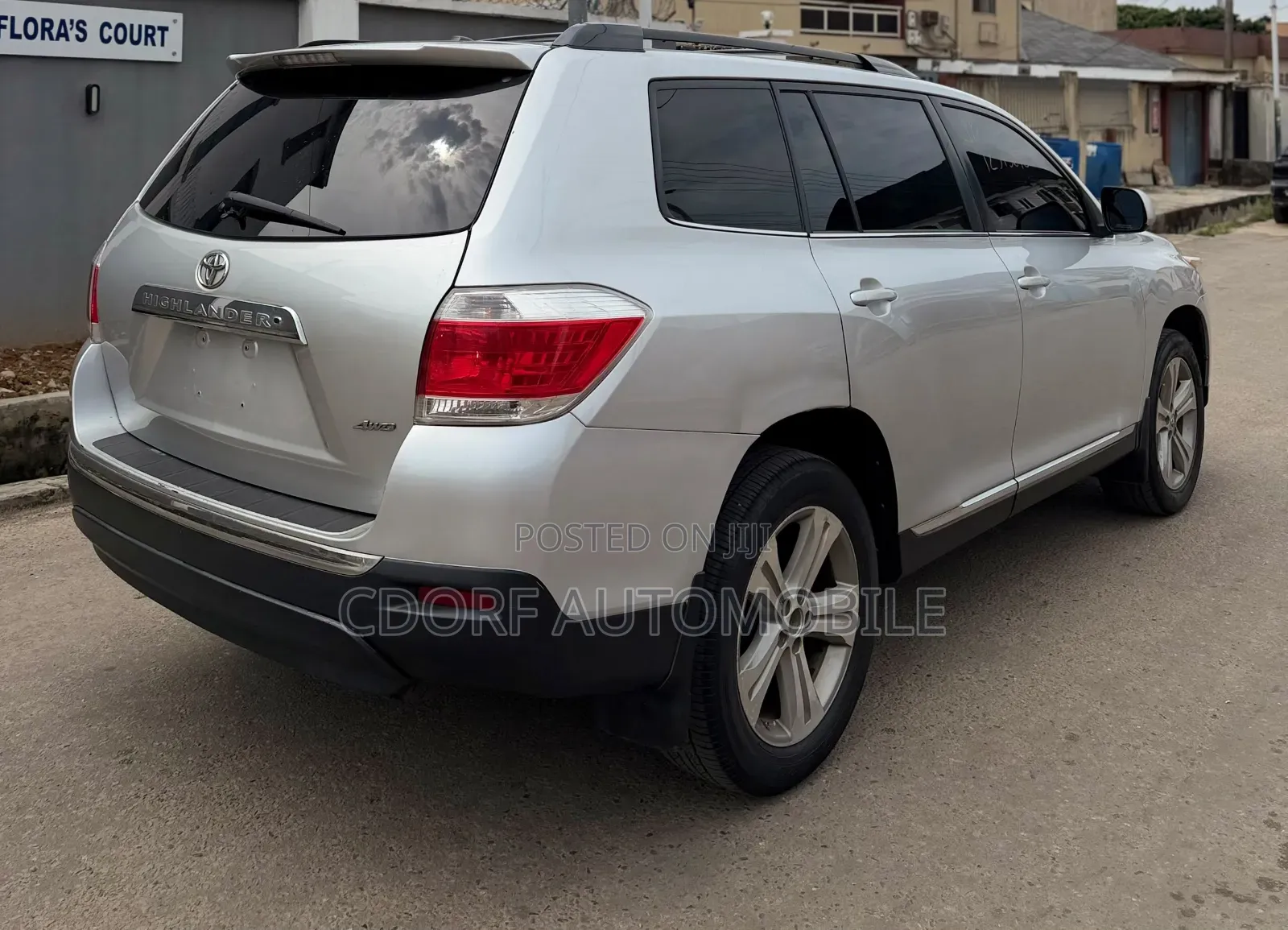 Toyota Highlander 2012 Silver