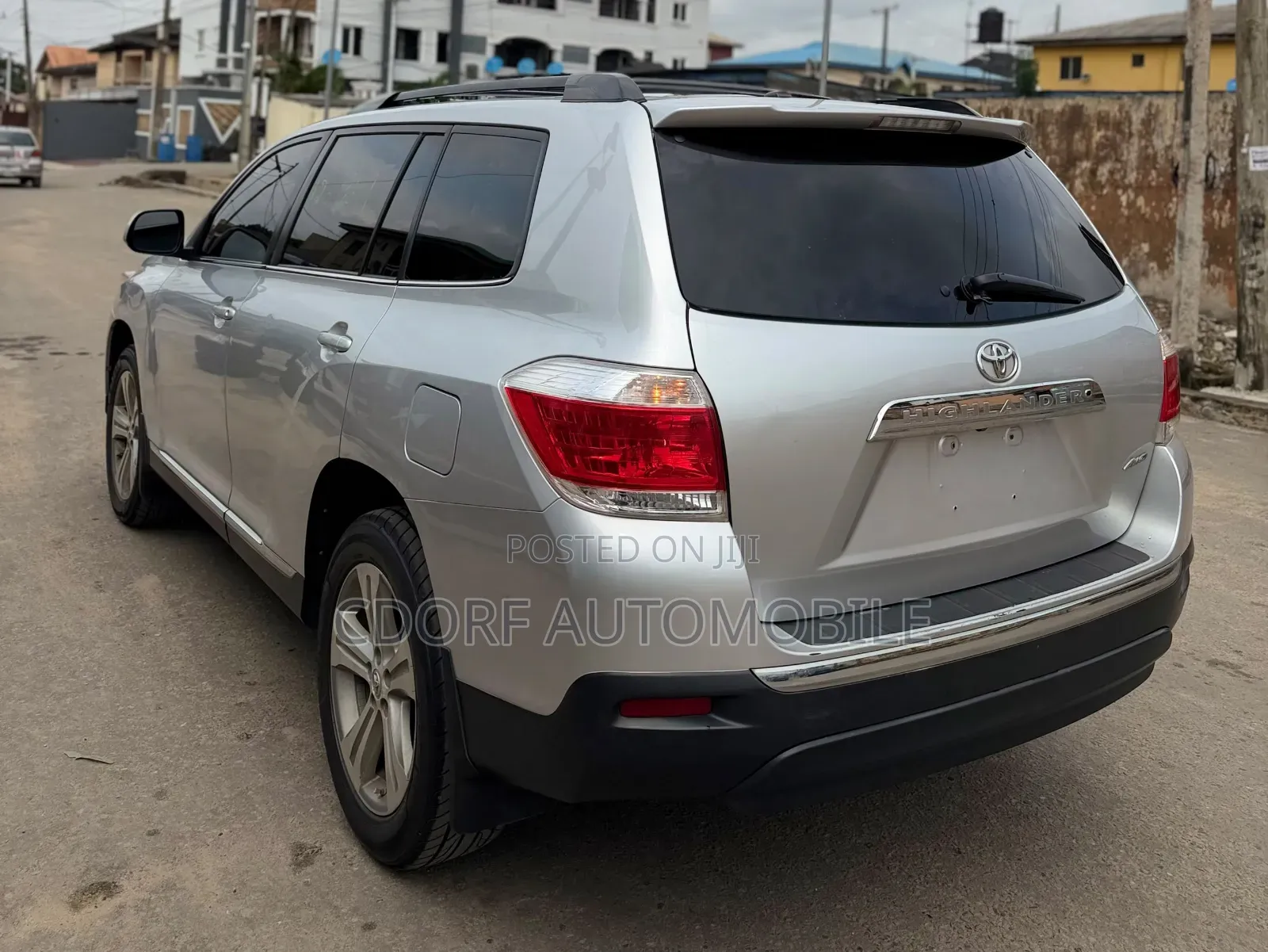 Toyota Highlander 2012 Silver