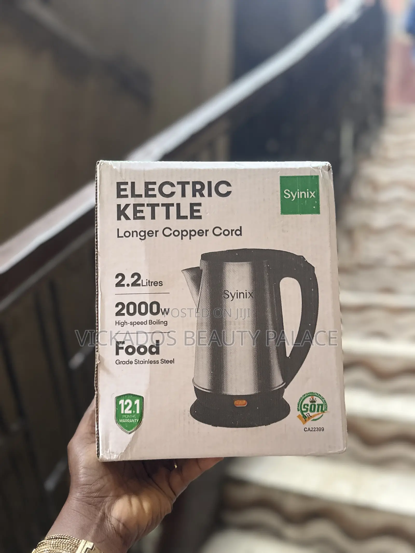 Syinix Electric Kettle 2.2L