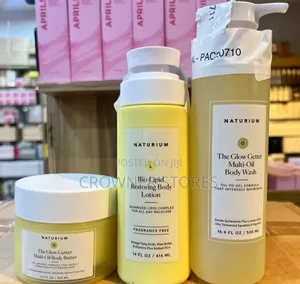 Naturium the Glow Getter Whipped Multi-Oil Body Butter,