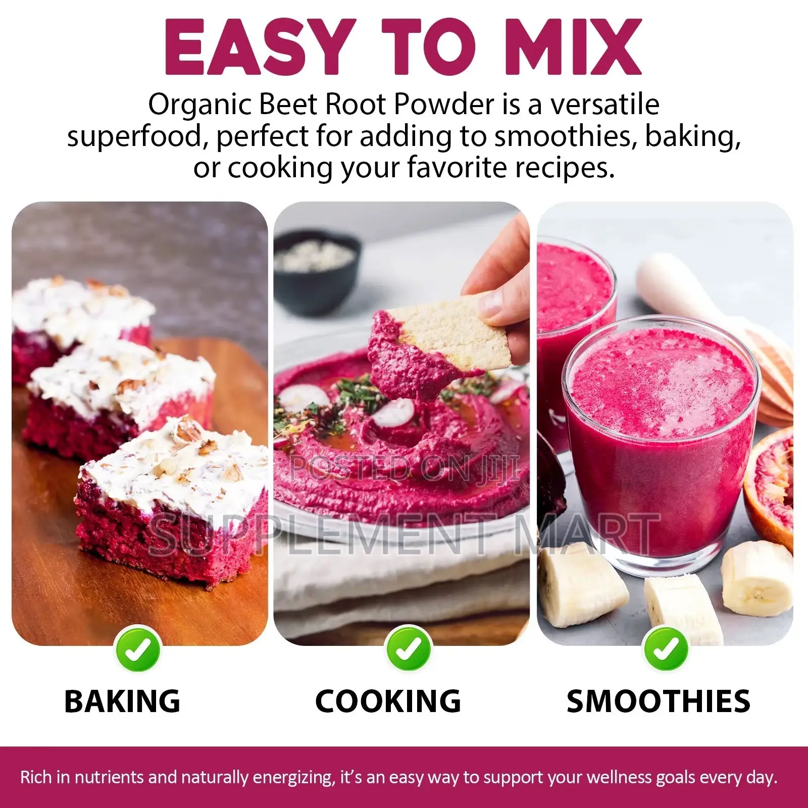 Organic Beet Root Powder – 227G