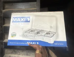 Maxi Tabletop Gas Cooker 3 Burners
