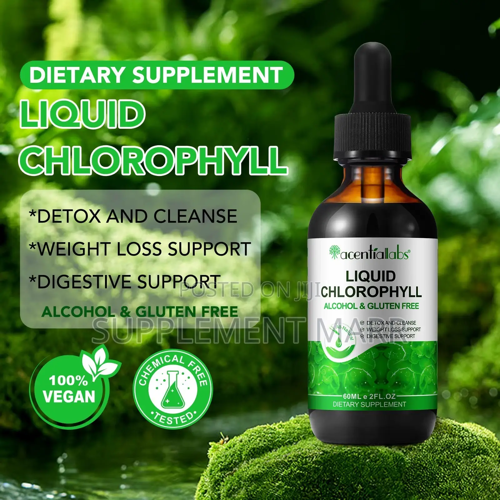 Liquid Chlorophyll 60ml 2FL.OZ