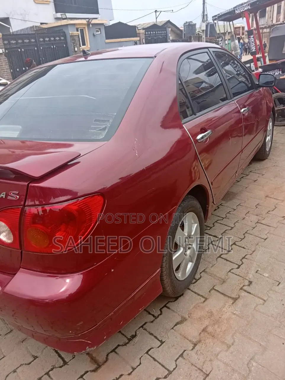 Toyota Corolla 2003 Red