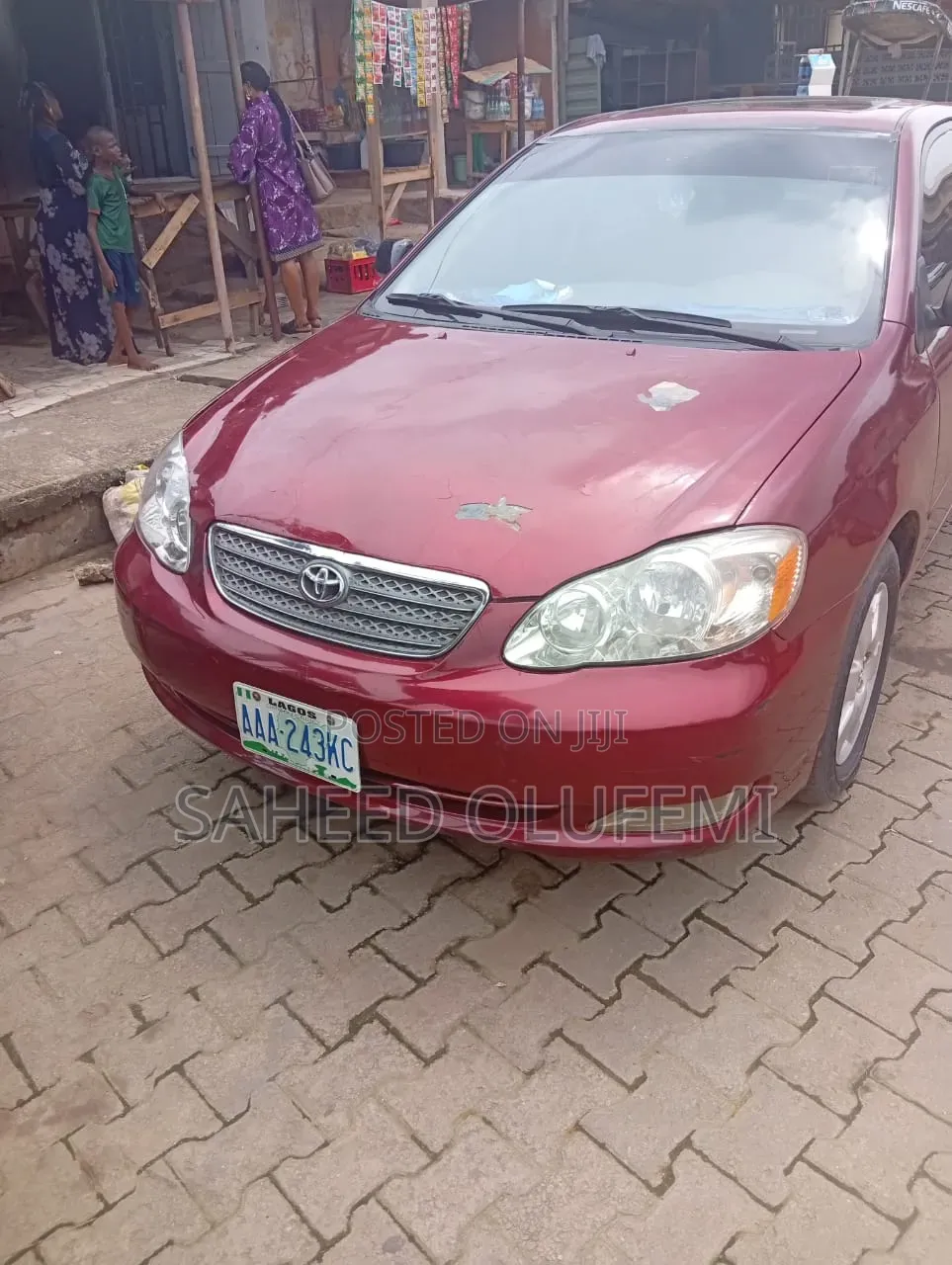 Toyota Corolla 2003 Red