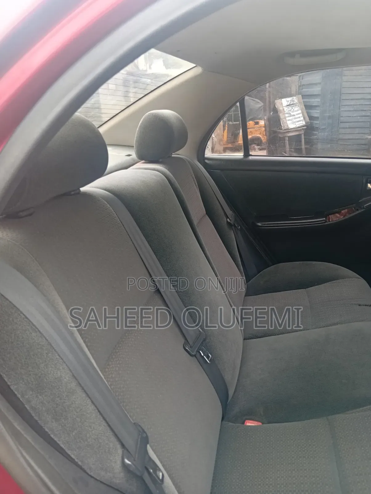Toyota Corolla 2003 Red