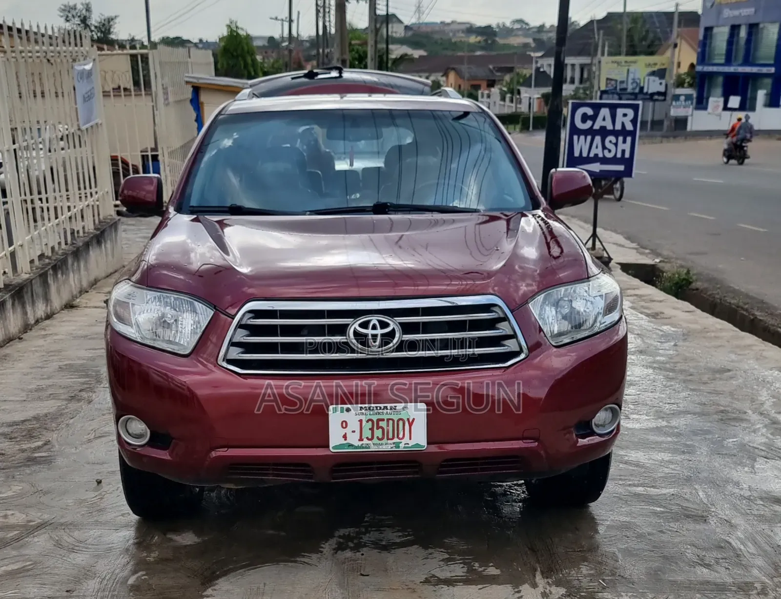 Toyota Highlander 2011 Burgundy