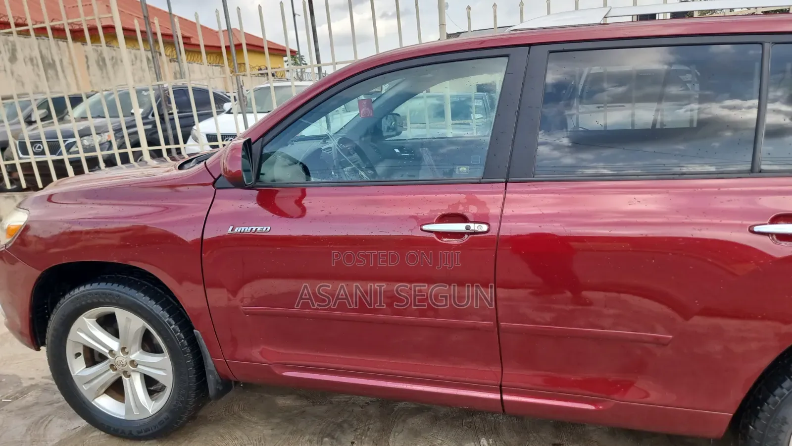 Toyota Highlander 2011 Burgundy