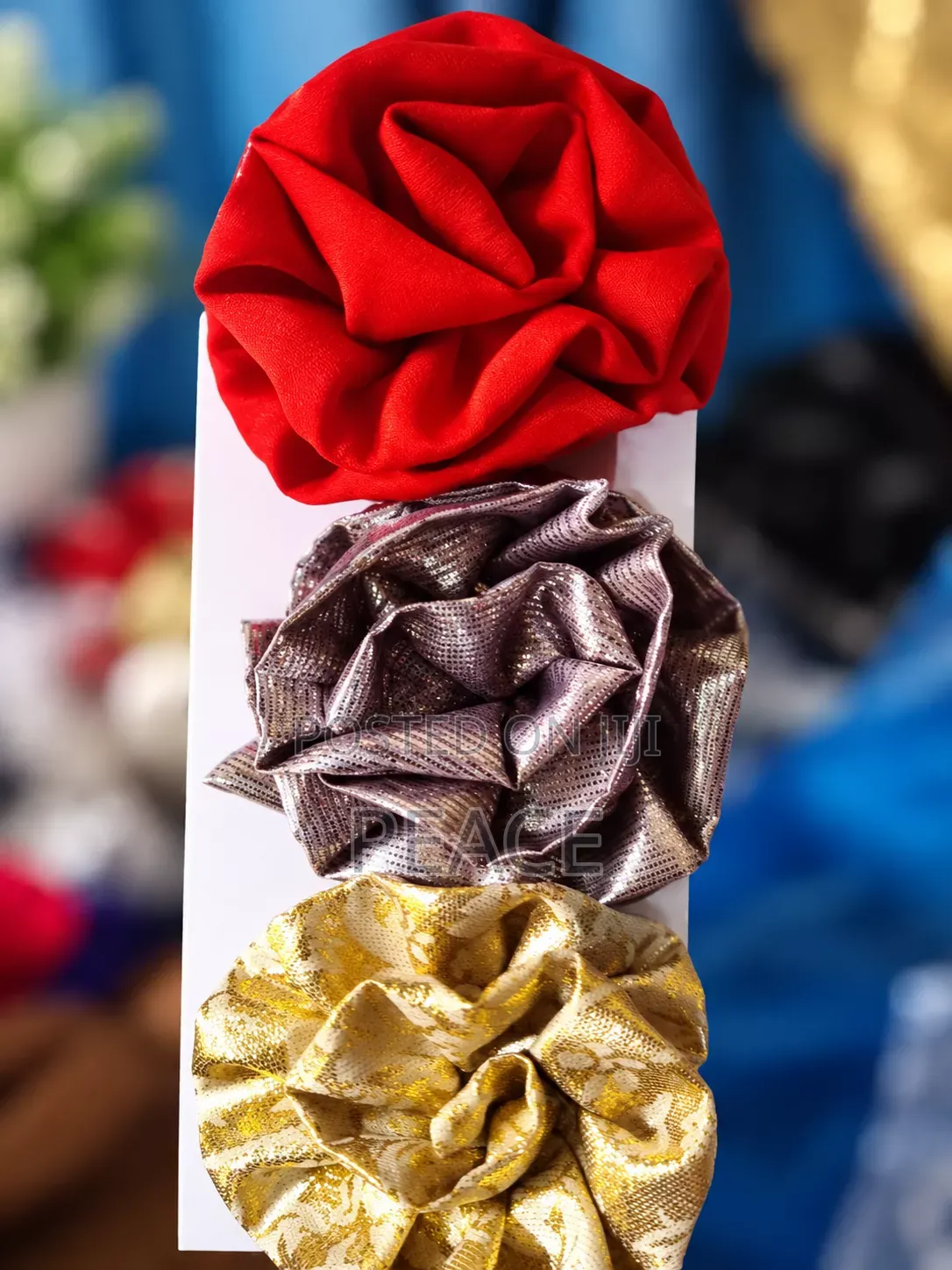 Rose Hair Clips