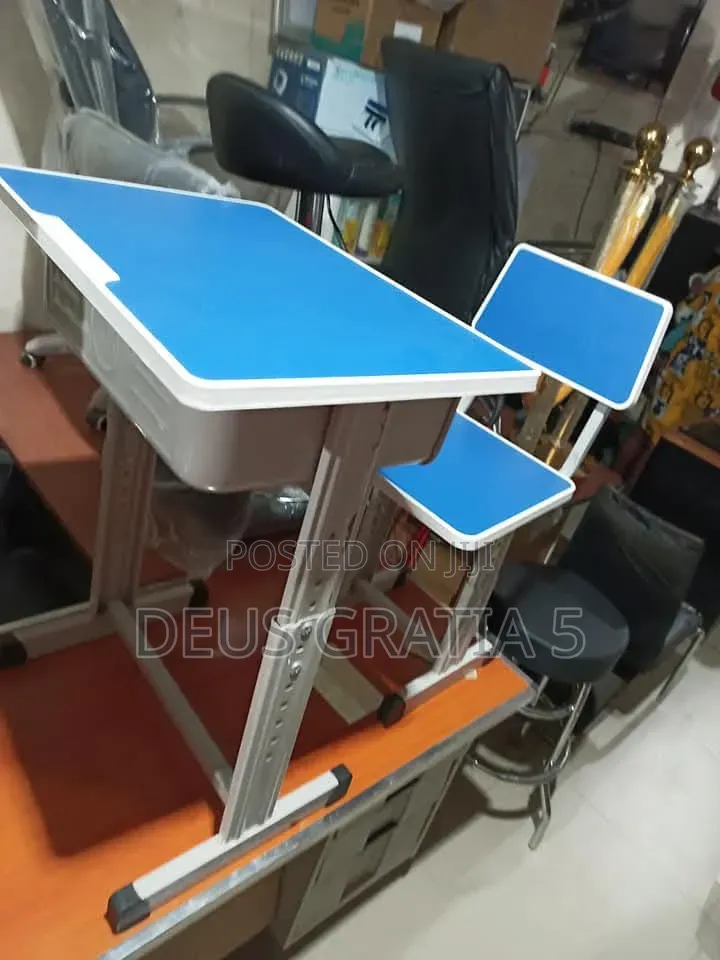 Adjustable School Desk and Chairs