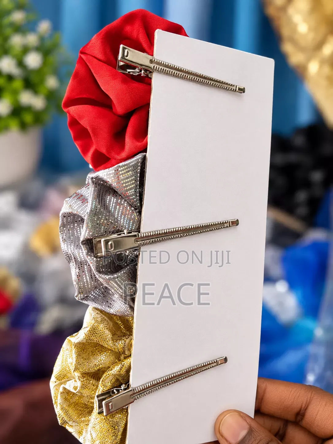 Rose Hair Clips