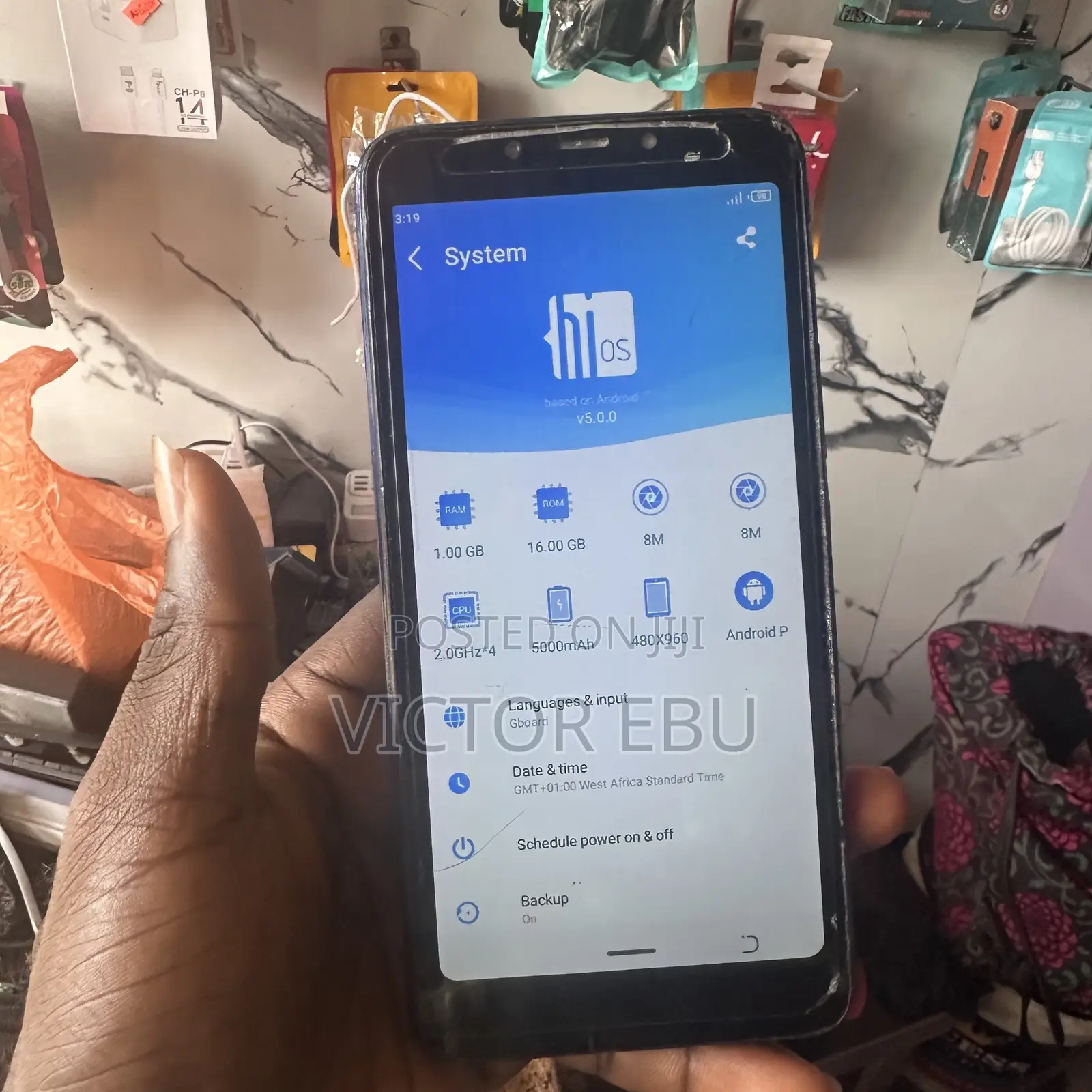 Tecno Pouvoir 3 Air 16 GB Blue