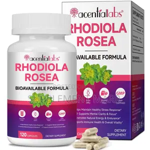 Rhodiola Rosea Bioavailable Formula X 120 Capsules