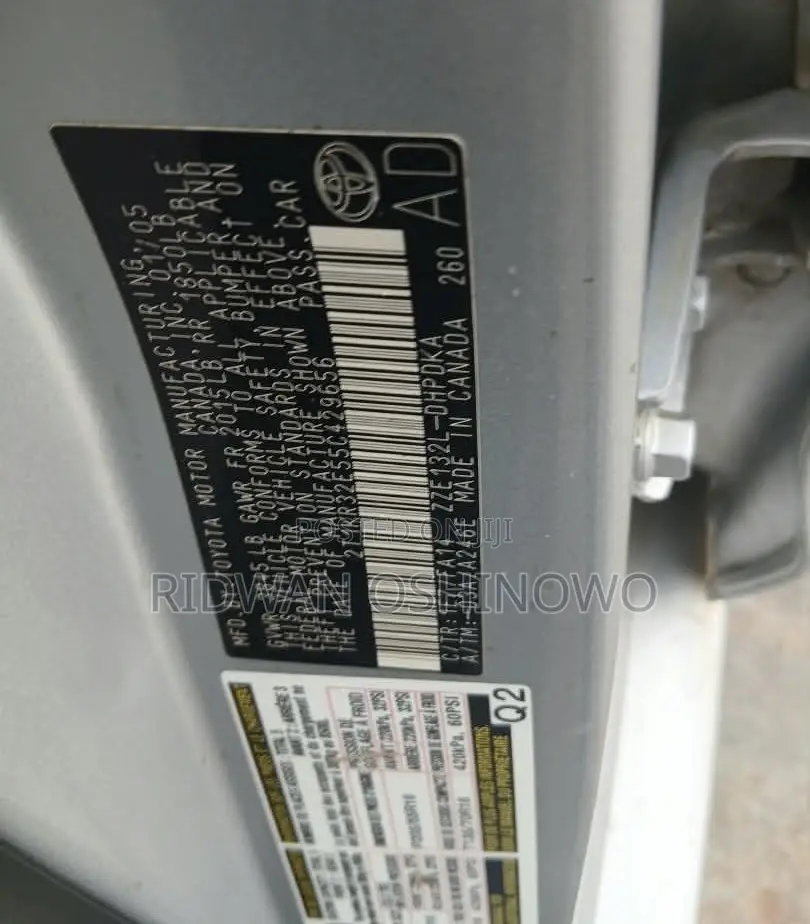 Toyota Matrix 2005 Silver