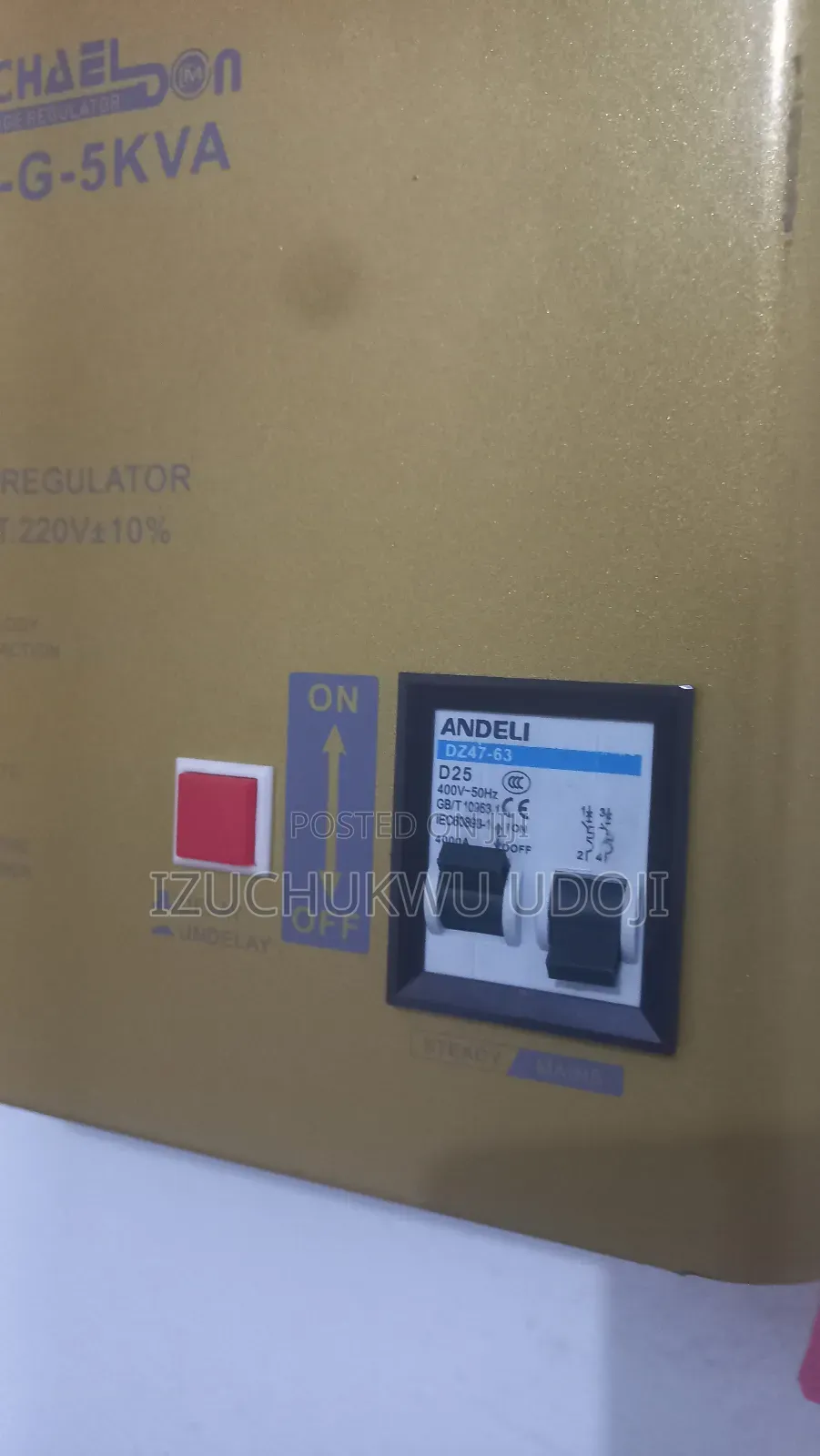 Stabiliser and Light Regulator