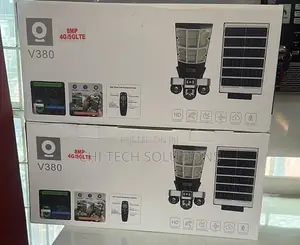 Triple Lens Street Light Solar Camera
