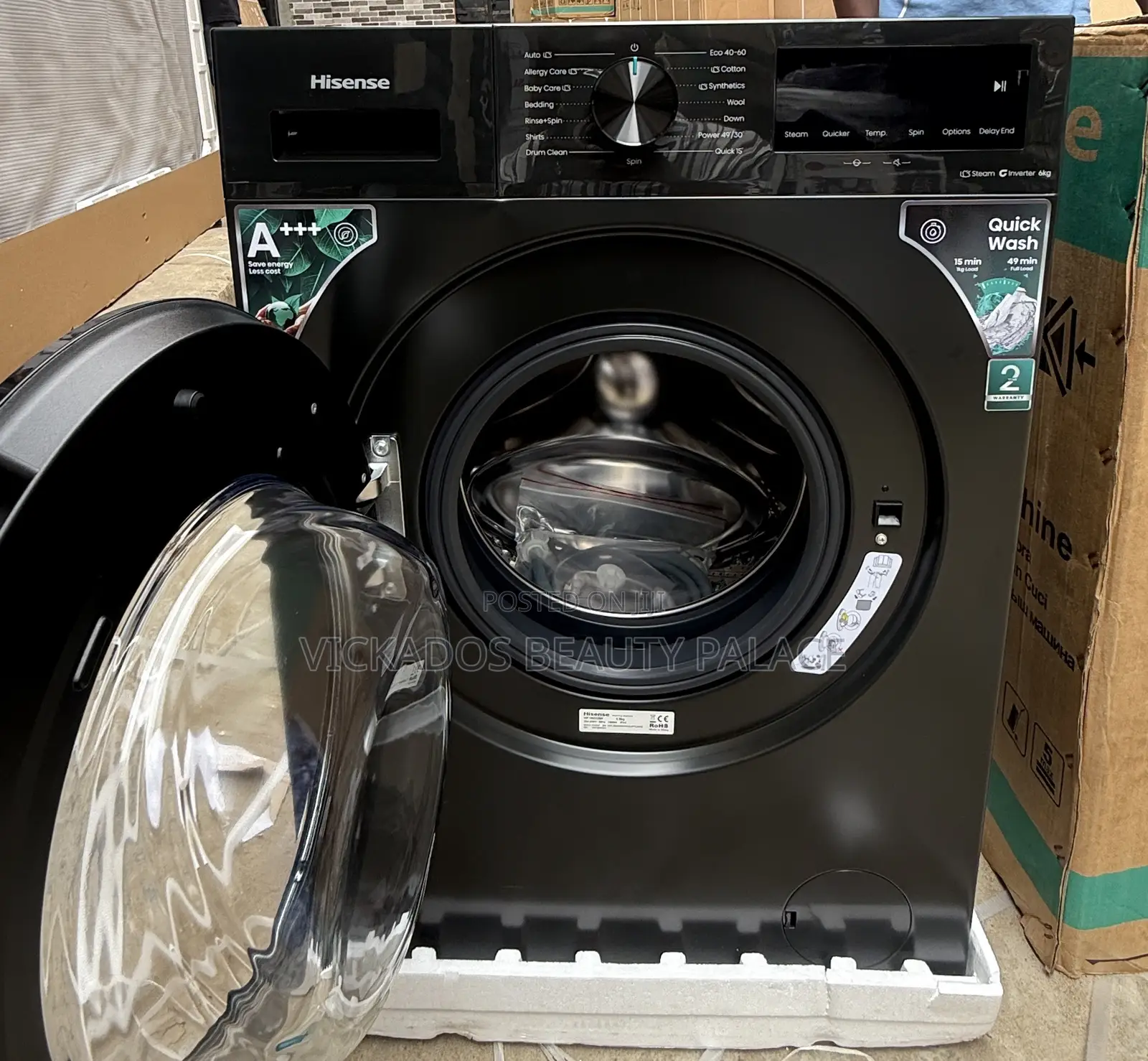 Hisense 6Kg Front Loader Automatic Washing Machine