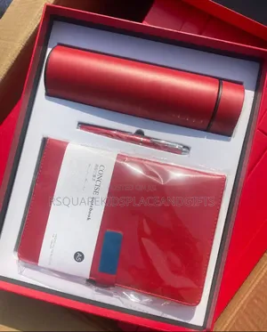 Coperate Gifts Set With Thermo Bottle ,Own and Notepad for Souvenir