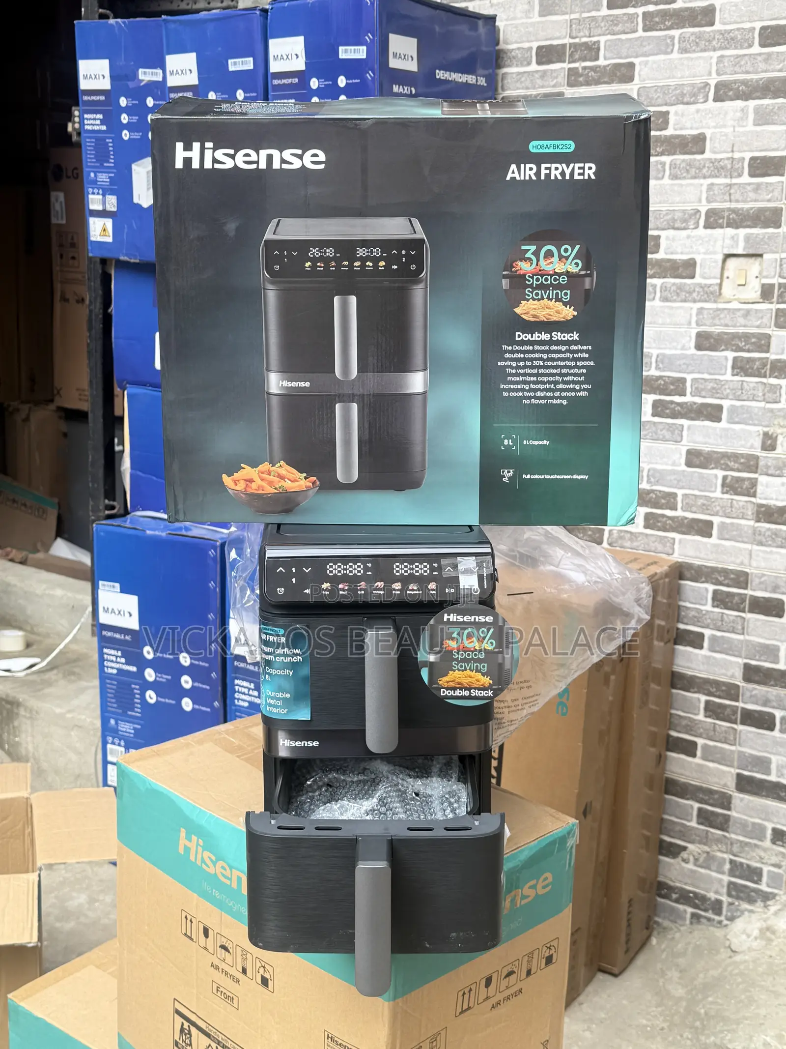 Hisense Airfryer 8L Dual