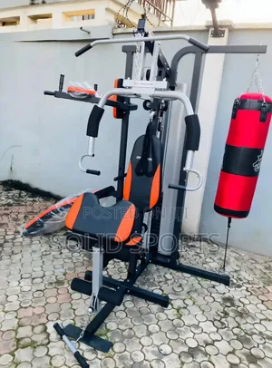 3 Station Gym With Punching Bag
In Stock, Ready Payment on Delivery