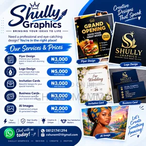 Professional Graphic Designer – Logos, Flyers & More