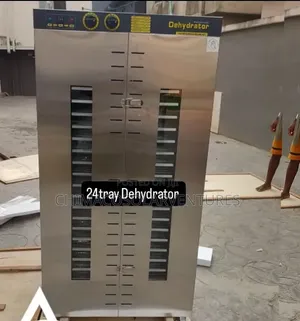 24-Tray Commercial Food Dehydrator – Stainless Steel