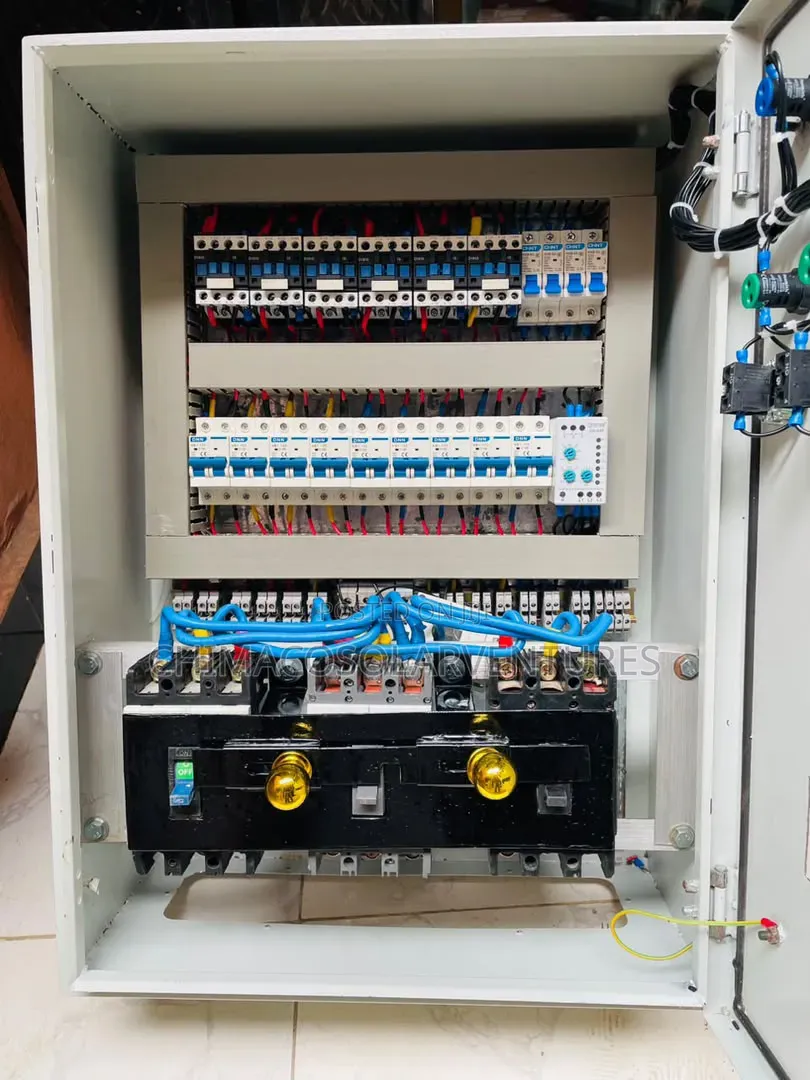 Industrial Electrical Control Panel / DB Box With McCb & McBs
