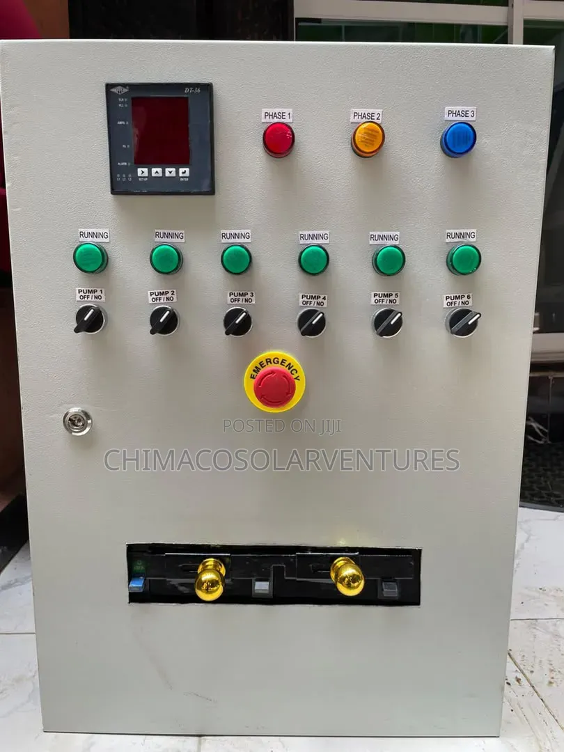 Industrial Electrical Control Panel / DB Box With McCb & McBs