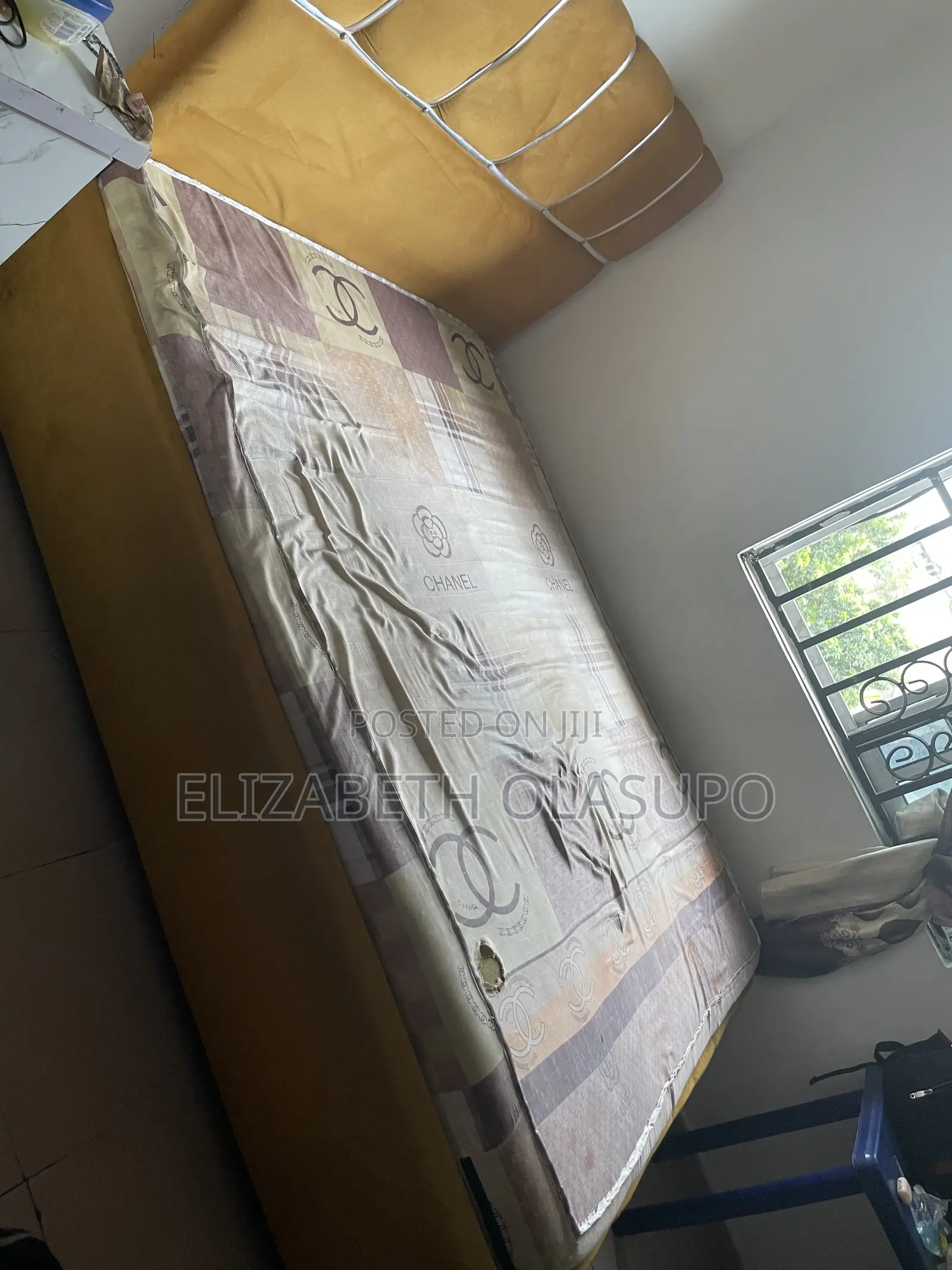 Bed and Bed Frame