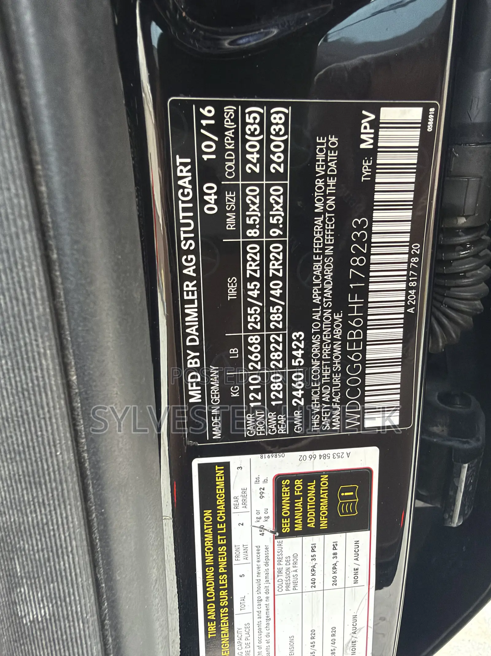 Mercedes-Benz GLC-Class 2017 Black