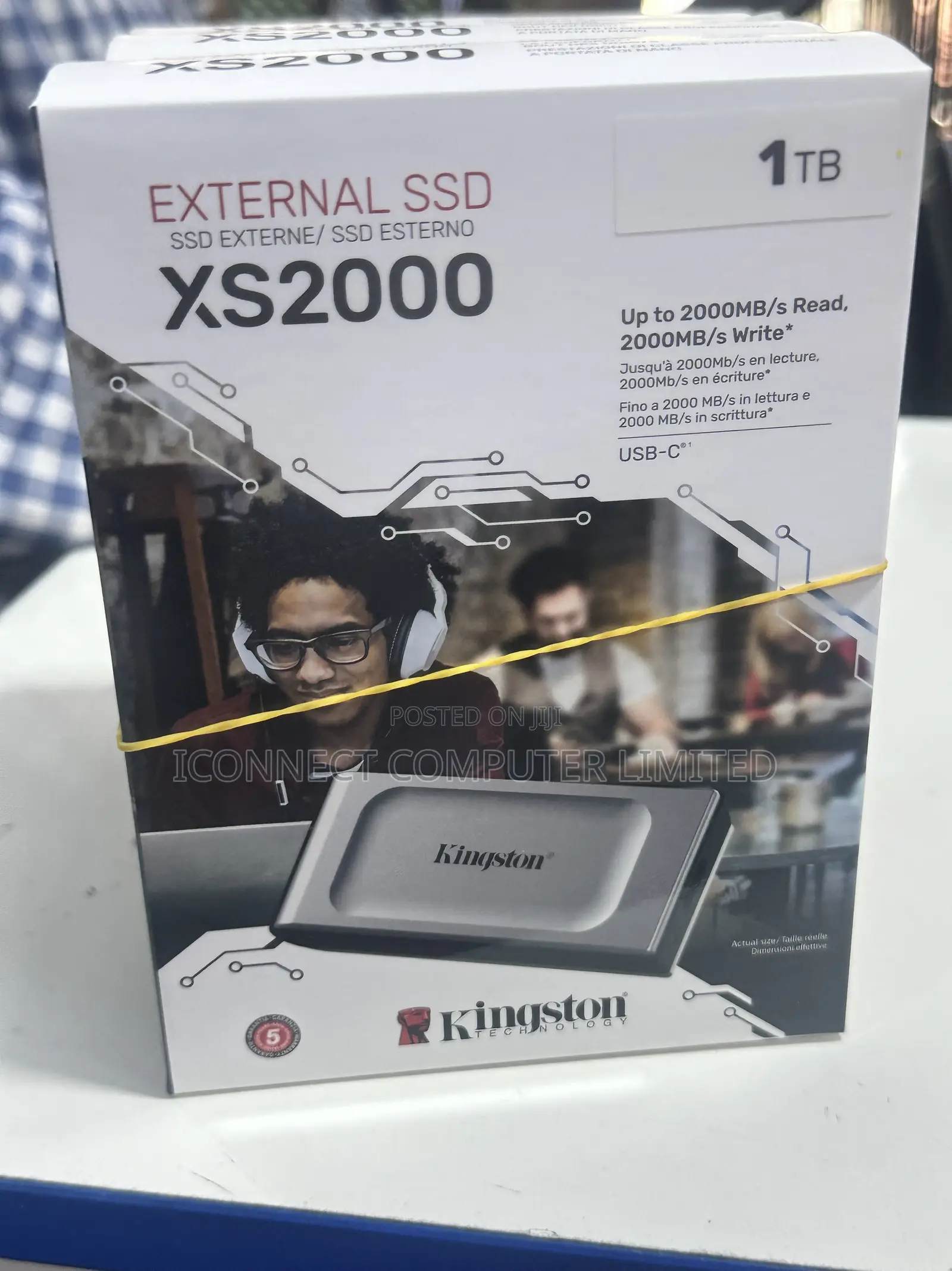 Kingston XS 2000 1TB External Portable SSD Drive