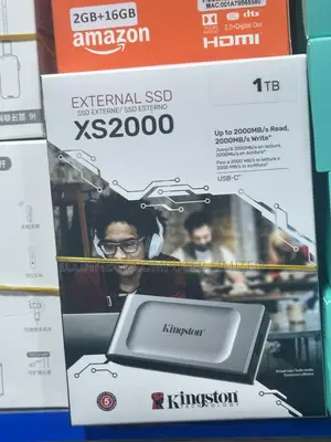 Kingston XS 2000 1TB External Portable SSD Drive