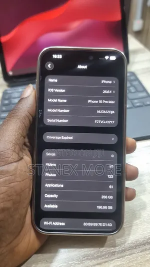 Apple iPhone 15 Pro Max 256 GB Gray