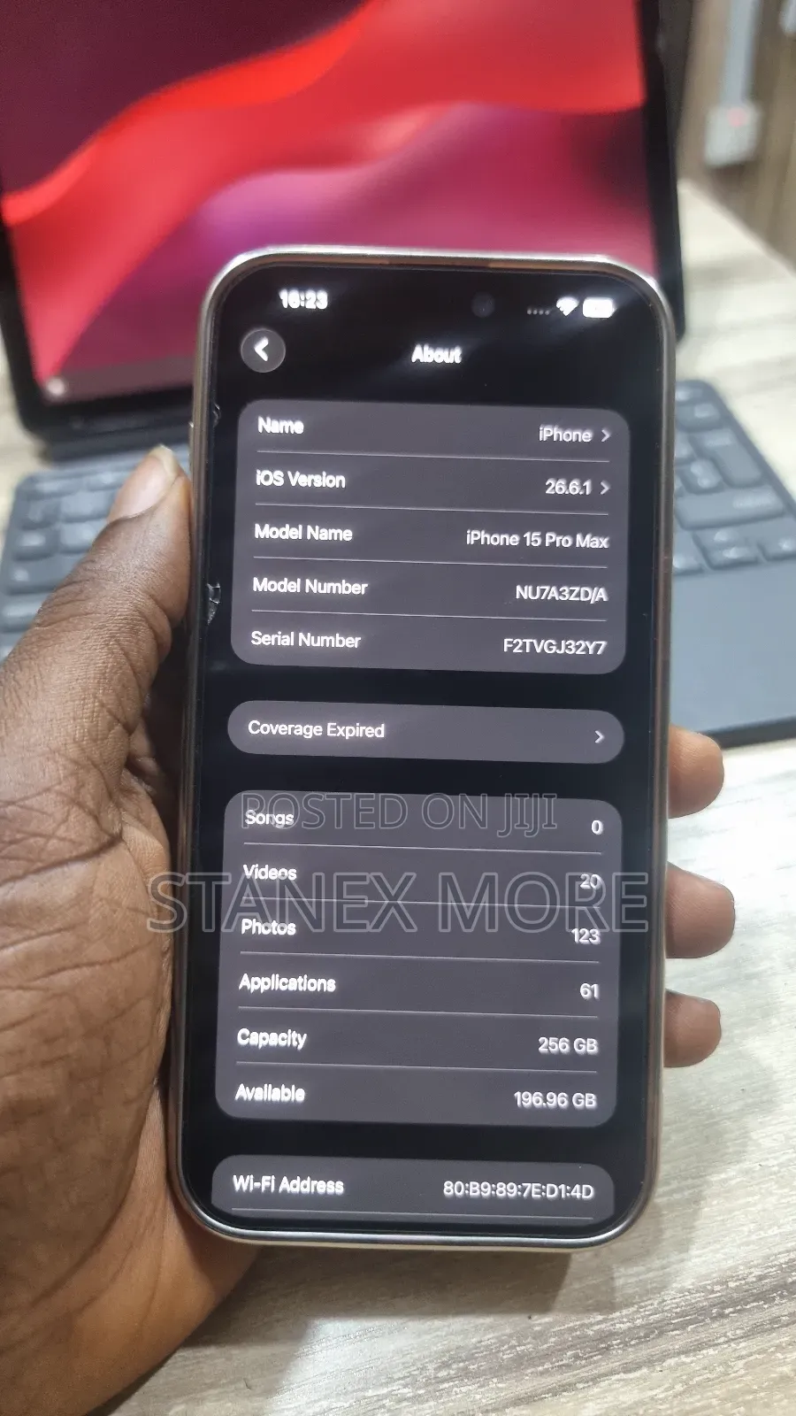 Apple iPhone 15 Pro Max 256 GB Gray