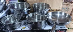 Vmigo 14pcs Stainless Steel Cookware Set
