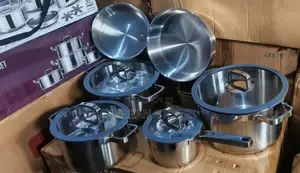 10pcs High Quality Stainless Steel Cookware