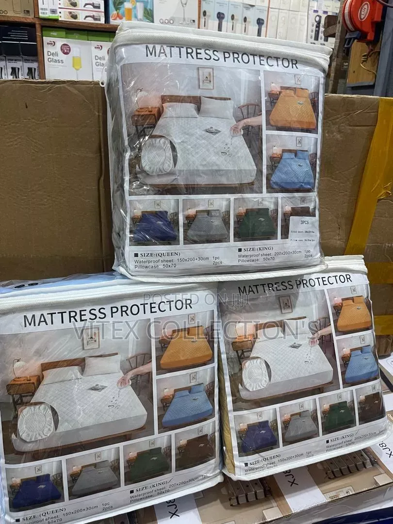 3pcs Waterproof Bed Cover