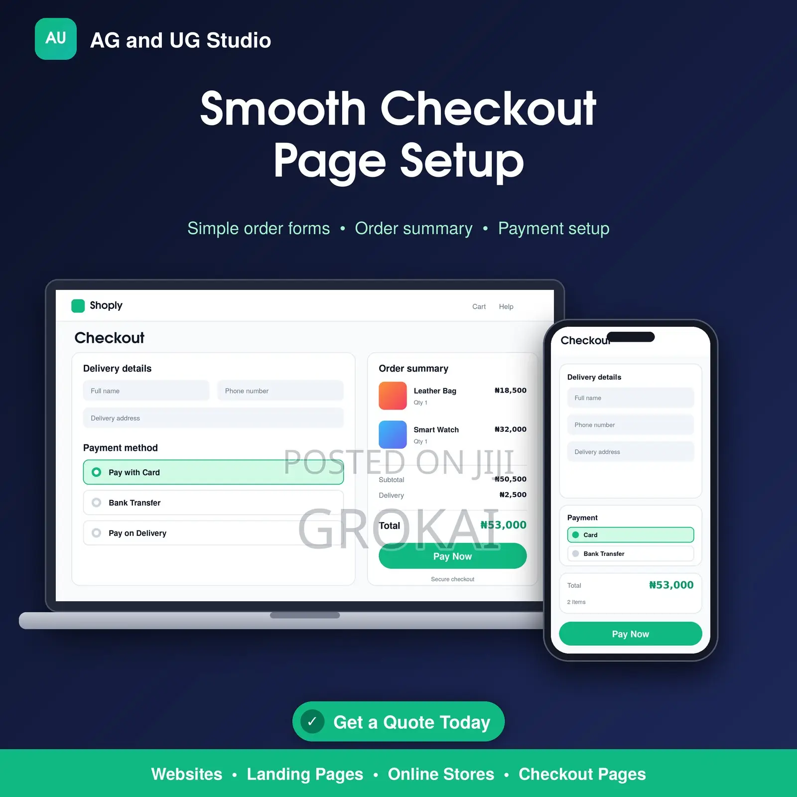 Professional Website Design and Digital Product