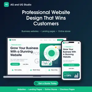 Professional Website Design and Digital Product