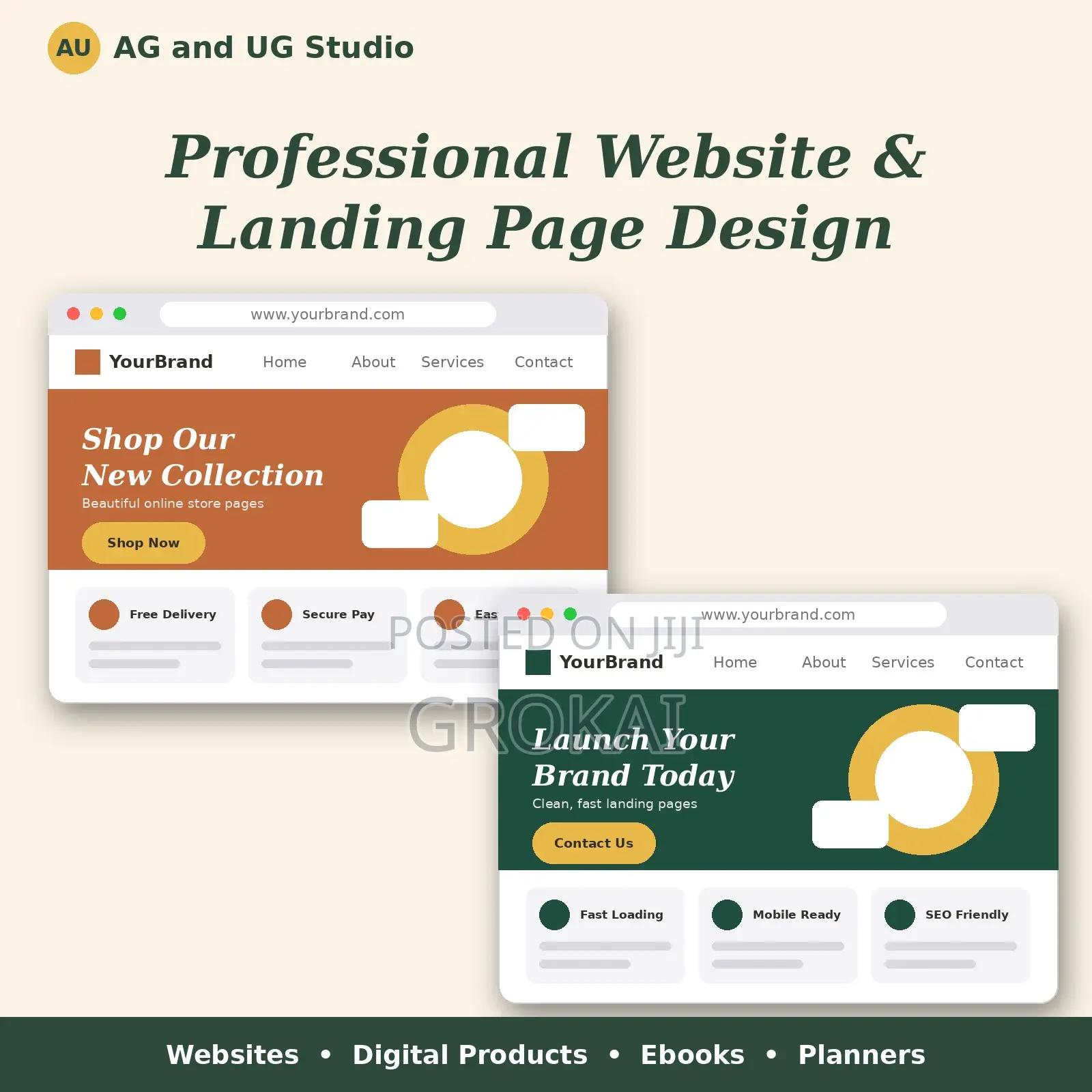 Professional Website Design and Digital Product