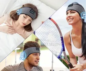 3-in-1 Sleep Music Earphones, Headband, Sleep Mask, Soft