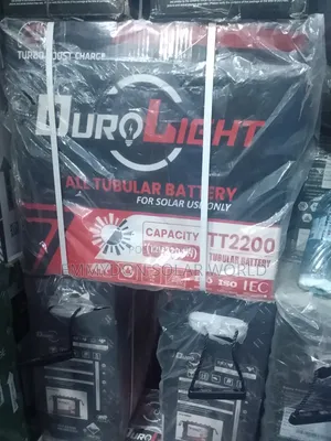 DURO Light Tall Tubular Battery 220ah 12v