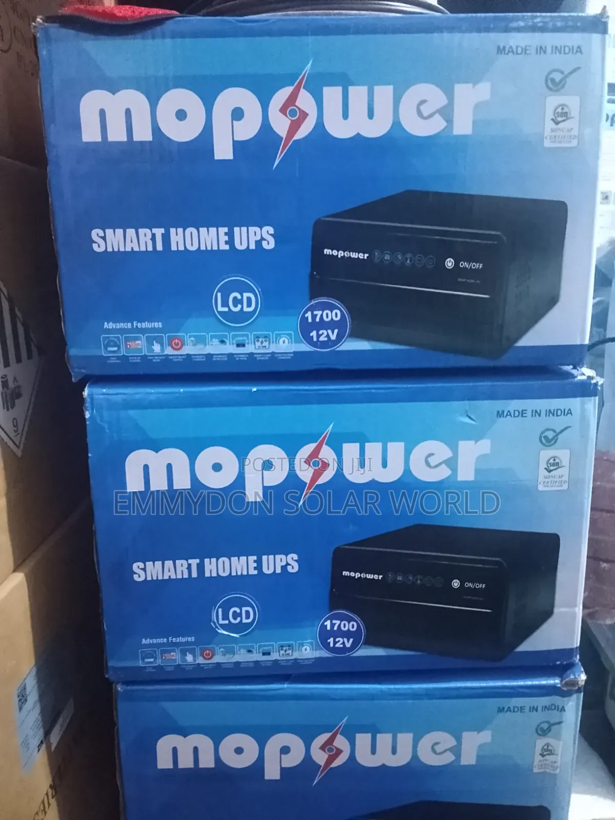 MOPOWER Solar Inverter 1.7kva 12v