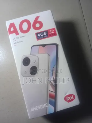 New Itel A06 32 GB White