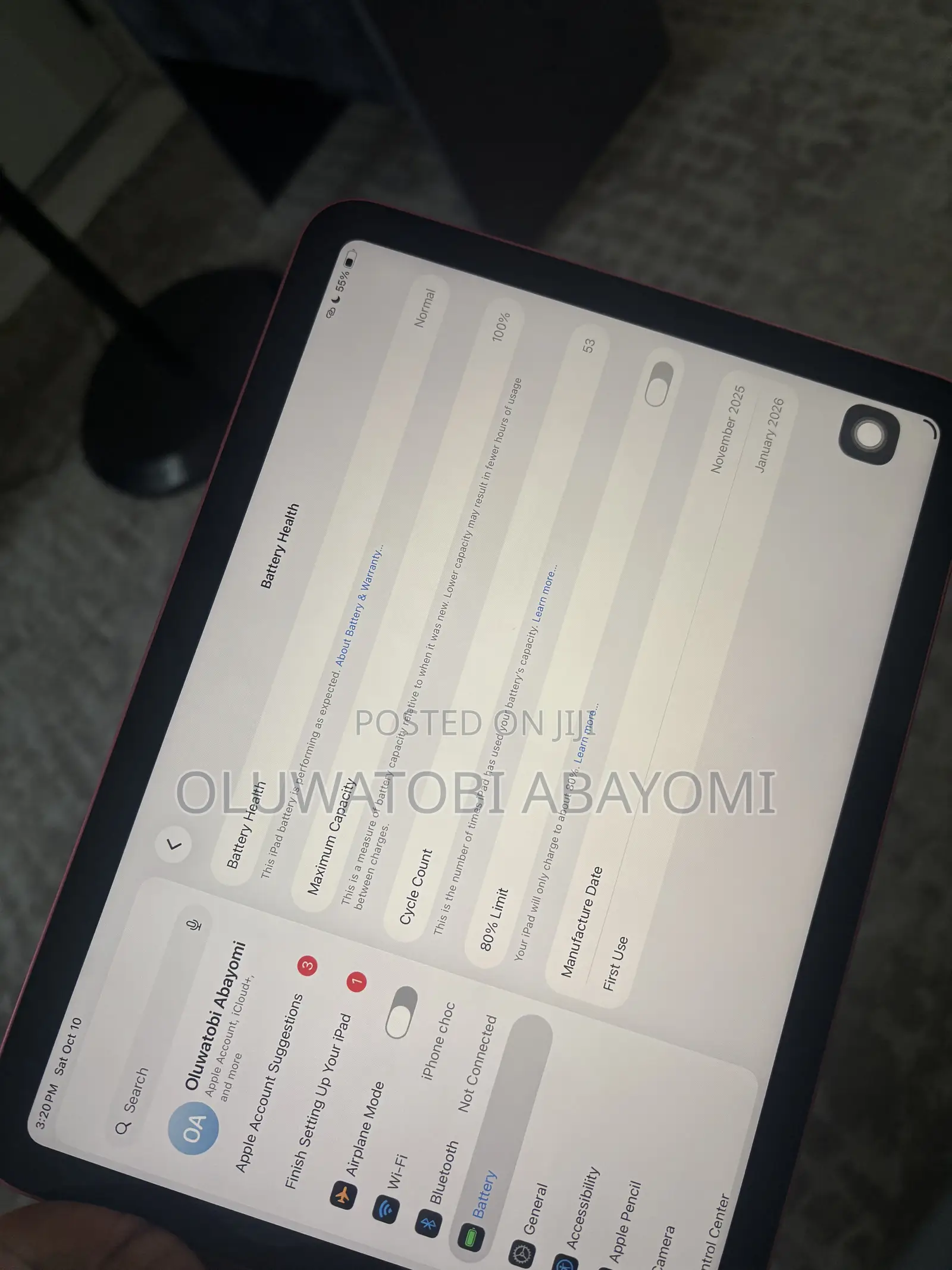 Apple iPad (2025) 128 GB Pink