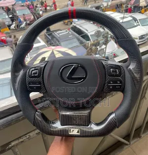 Carbon Fibre F Sports Steering Wheel Lexus Rc, Is250 2015 - 2020