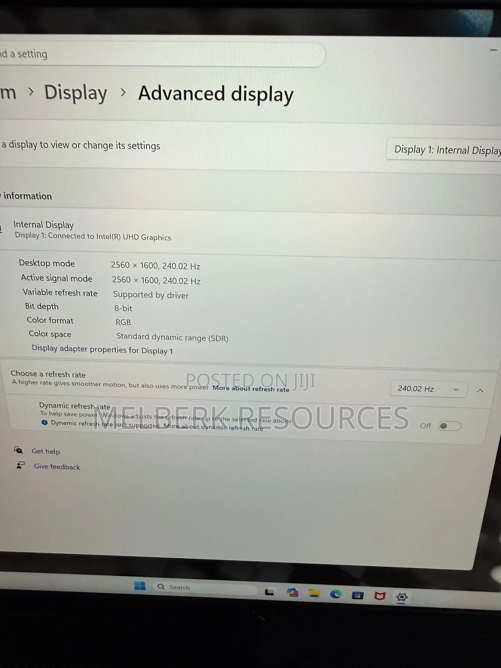 Laptop Dell G16 7630 16GB Intel Core i9 SSD 1T